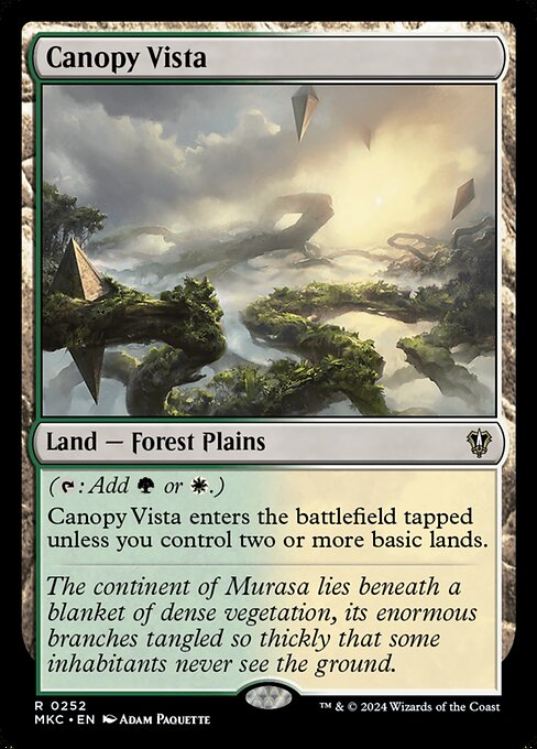 Canopy Vista - Commander: Murders at Karlov Manor