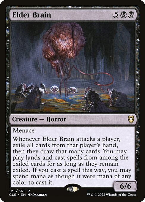 Elder Brain (Foil) - Commander Legends: Battle for Baldur's Gate