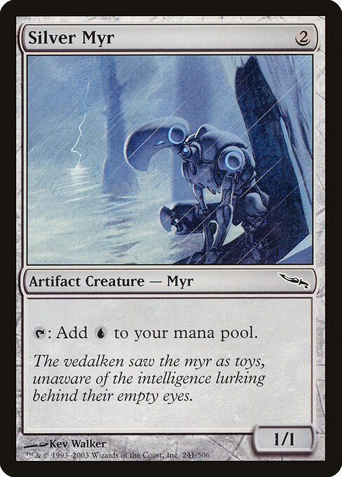 Silver Myr (Foil) - Mirrodin