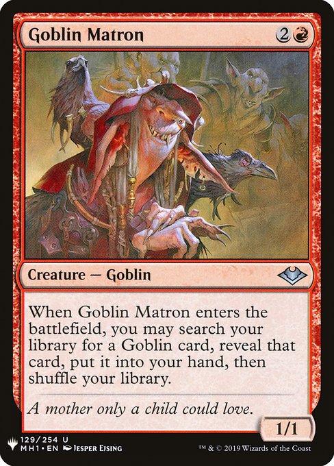 Goblin Matron (MH1) - The List Reprints