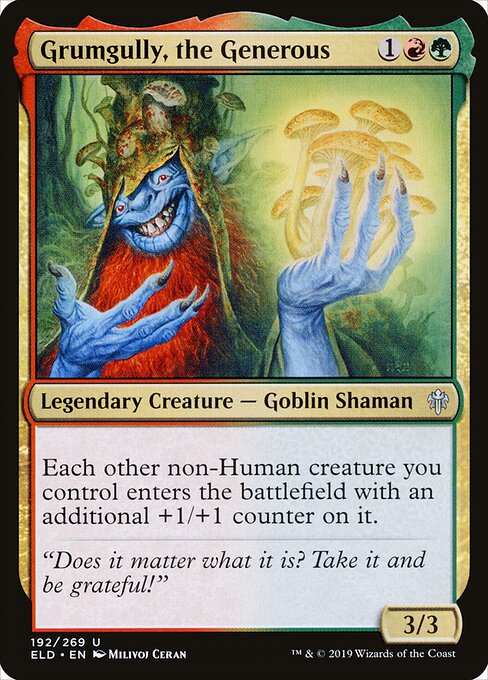 Grumgully, the Generous (Foil) - Throne of Eldraine