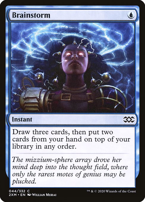 Brainstorm (Foil) - Double Masters