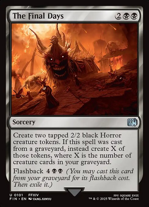 The Final Days (Foil) - FINAL FANTASY