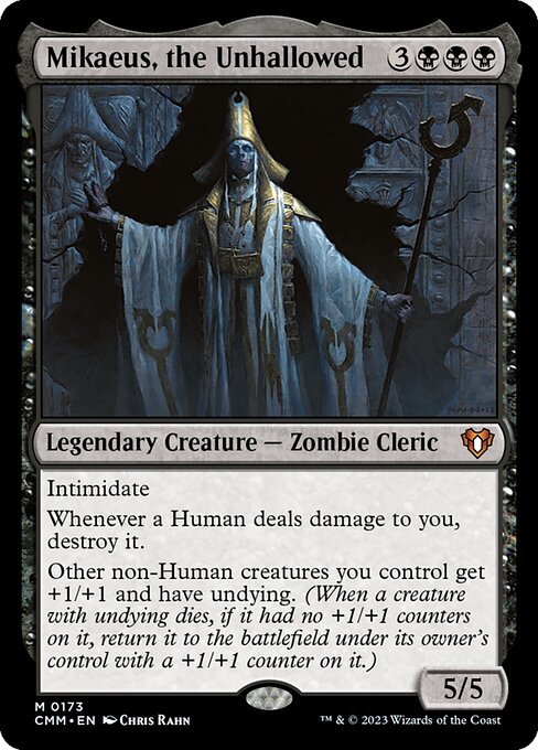 Mikaeus, the Unhallowed (Foil) - Commander Masters