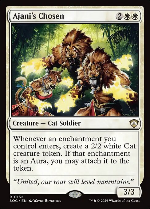 Ajani's Chosen - Commander: Secrets of Strixhaven