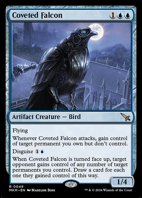 Coveted Falcon (Foil) - Murders at Karlov Manor