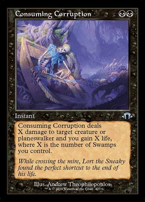 Consuming Corruption (Retro Frame) - Modern Horizons 3