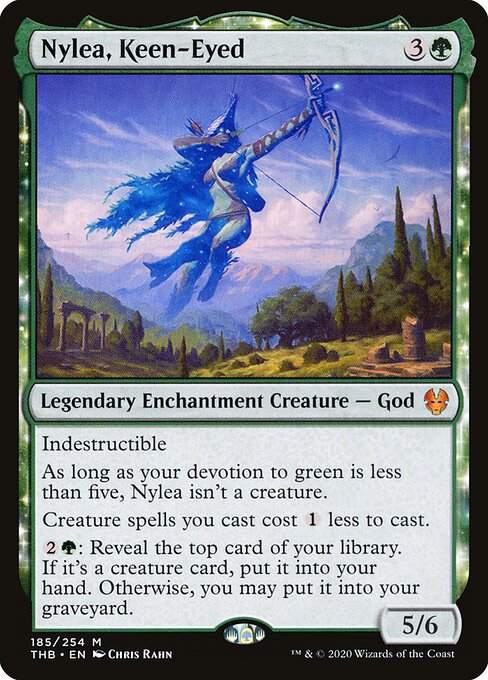 Nylea, Keen-Eyed (Foil) - Theros Beyond Death