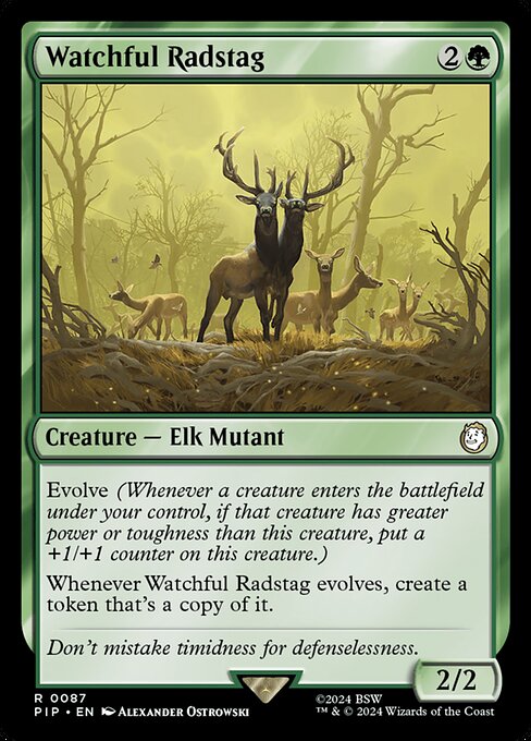 Watchful Radstag - Universes Beyond: Fallout