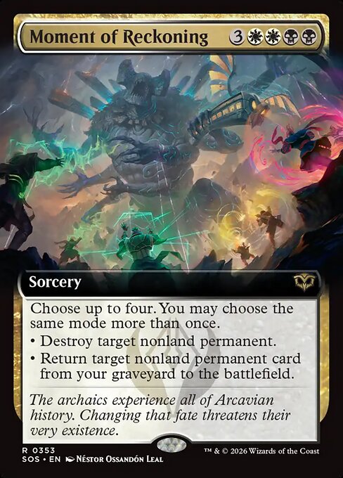 Moment of Reckoning (Extended Art) - Secrets of Strixhaven