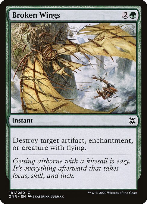 Broken Wings (Foil) - Zendikar Rising