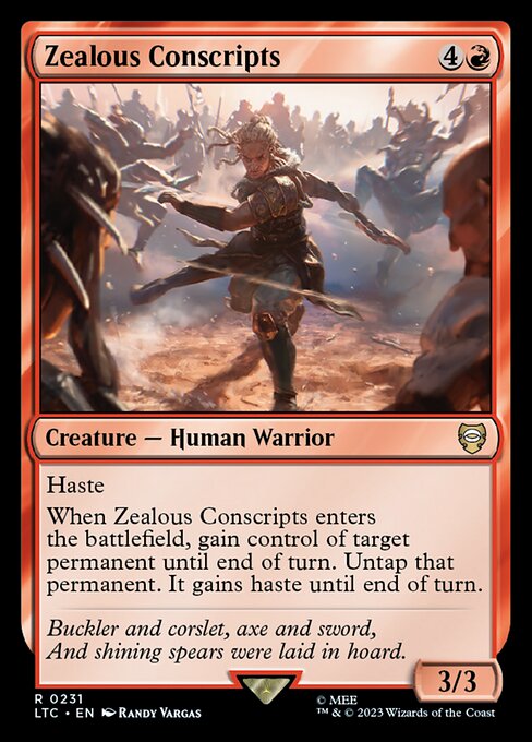 Zealous Conscripts - Commander: The Lord of the Rings: Tales of Middle-earth