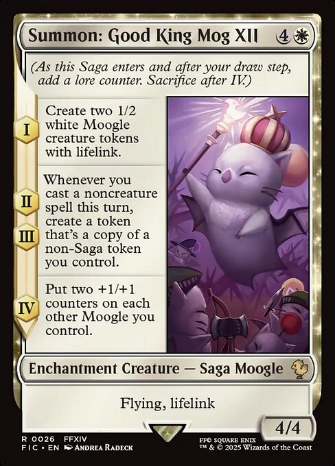 Summon: Good King Mog XII - Commander: FINAL FANTASY