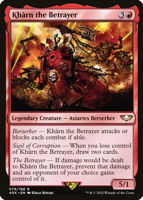 Kharn the Betrayer - Universes Beyond: Warhammer 40,000