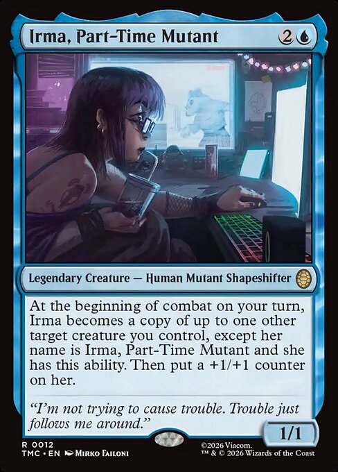 Irma, Part-Time Mutant - Commander: Teenage Mutant Ninja Turtles