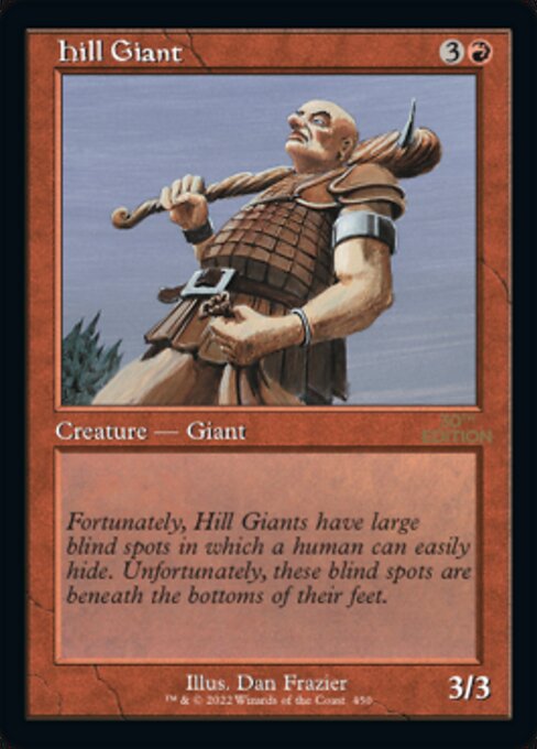 Hill Giant (Retro Frame) - 30th Anniversary Edition