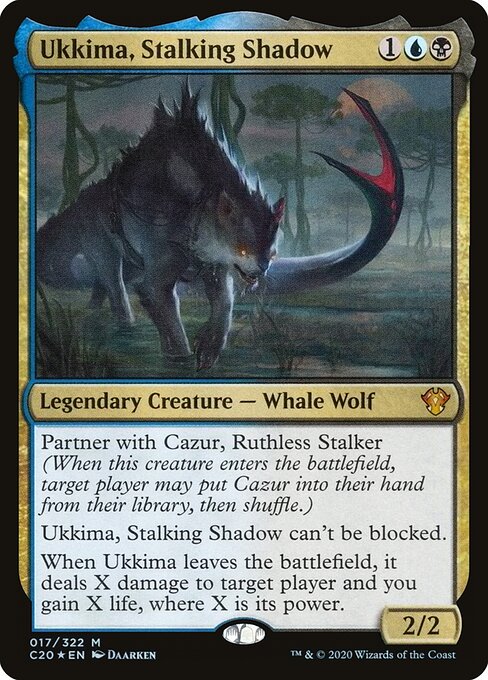Ukkima, Stalking Shadow - Commander 2020
