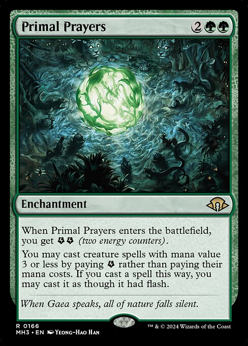 Primal Prayers (Foil) - Modern Horizons 3