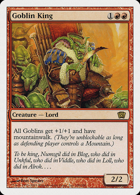 Goblin King - 8th Edition