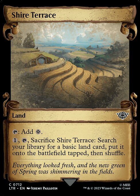 Shire Terrace (Showcase Scrolls) - Universes Beyond: The Lord of the Rings: Tales of Middle-earth