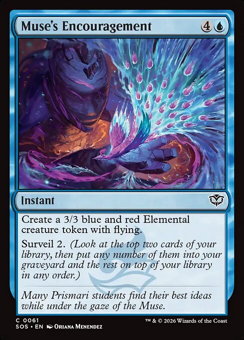 Muse's Encouragement - Secrets of Strixhaven