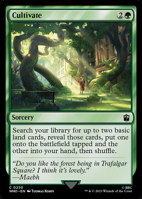 Cultivate (Foil) - Universes Beyond: Doctor Who