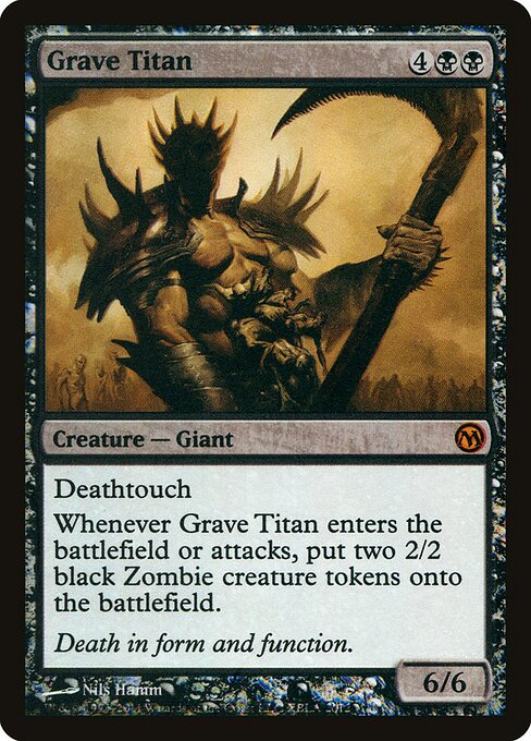 Grave Titan (Foil) - Media Promos