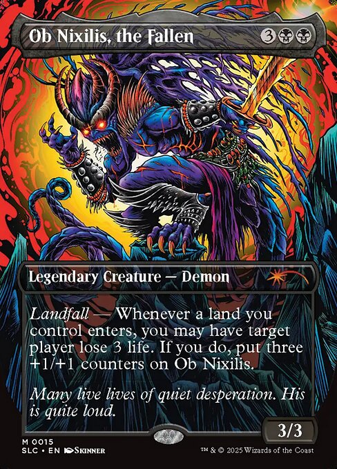 Ob Nixilis, the Fallen - Secret Lair Countdown Kit