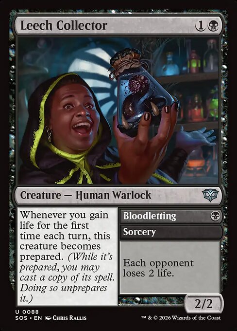 Leech Collector (Foil) - Secrets of Strixhaven