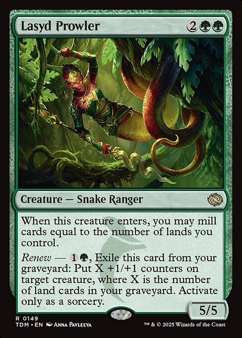 Lasyd Prowler (Foil) - Tarkir: Dragonstorm