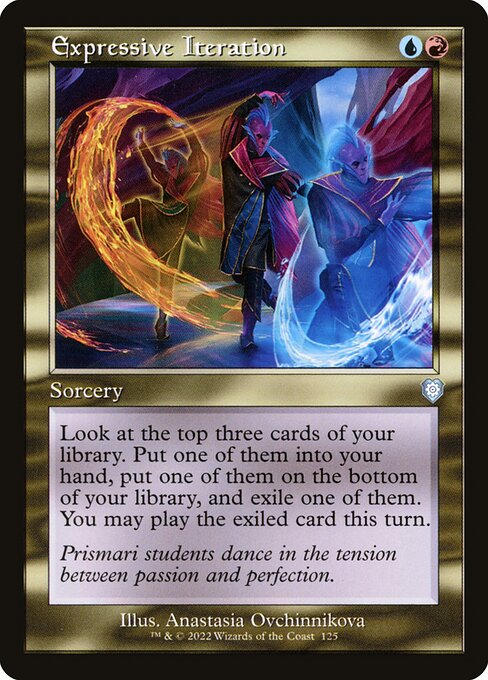 Expressive Iteration (Retro Frame) - Commander: The Brothers' War