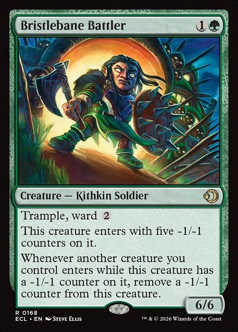 Bristlebane Battler (Foil) - Lorwyn Eclipsed