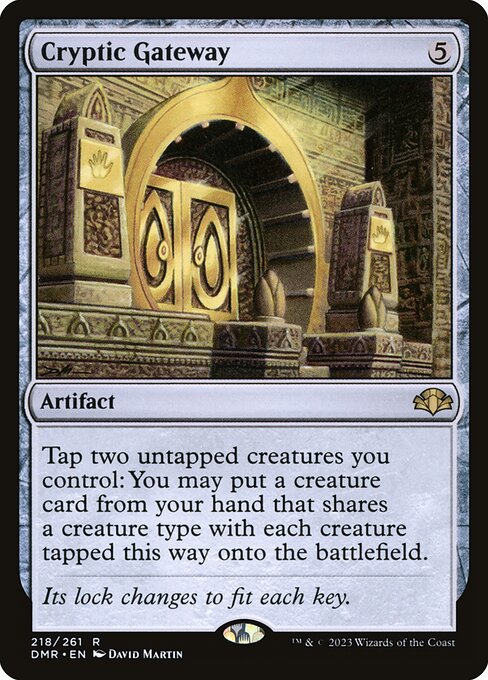 Cryptic Gateway (Foil) - Dominaria Remastered