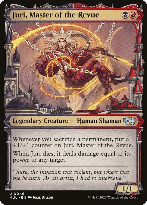 Juri, Master of the Revue (Foil) - March of the Machine: Multiverse Legends