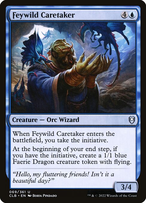 Feywild Caretaker (Foil) - Commander Legends: Battle for Baldur's Gate