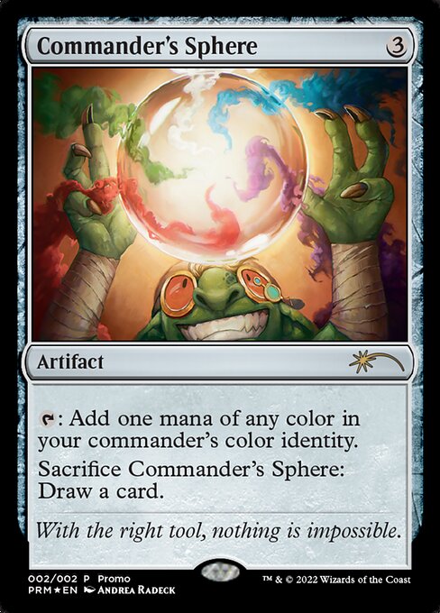 Commander's Sphere (Foil) - WPN & Gateway Promos
