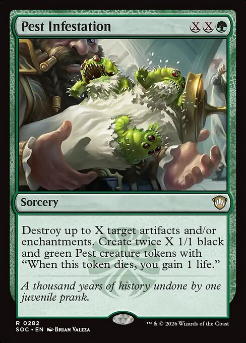 Pest Infestation - Commander: Secrets of Strixhaven