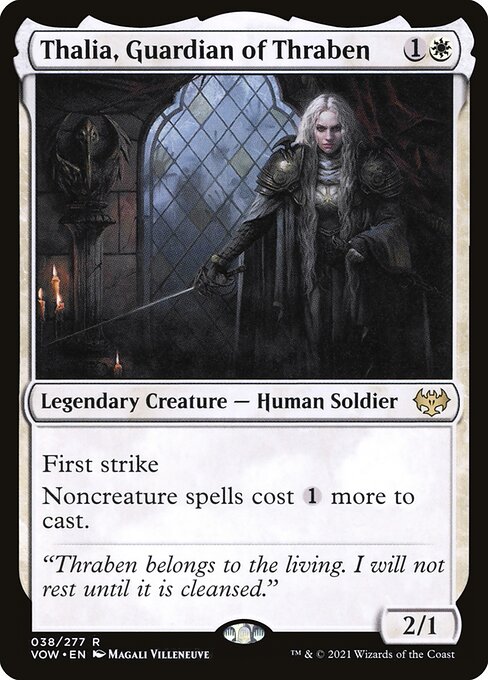 Thalia, Guardian of Thraben (Foil) - Innistrad: Crimson Vow