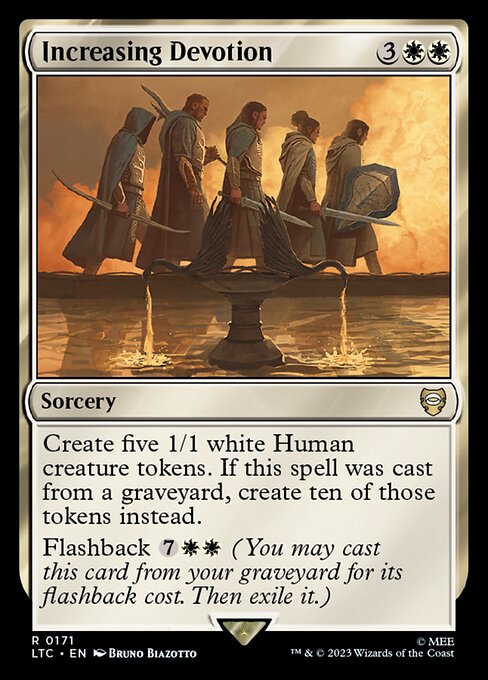 Increasing Devotion - Commander: The Lord of the Rings: Tales of Middle-earth