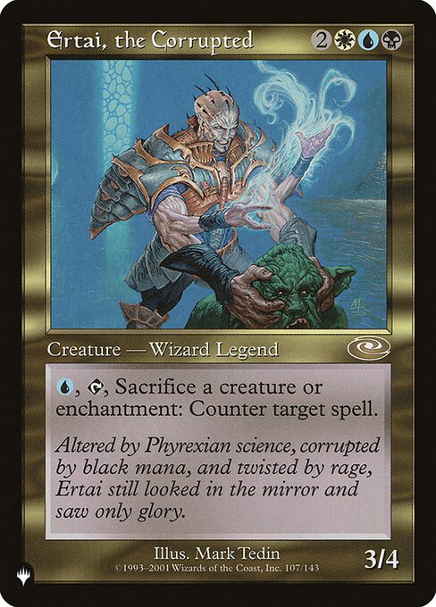 Ertai, the Corrupted - The List Reprints