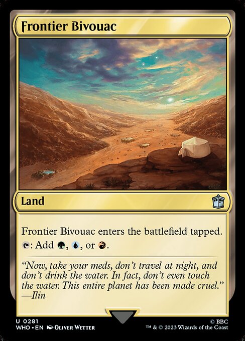 Frontier Bivouac - Universes Beyond: Doctor Who