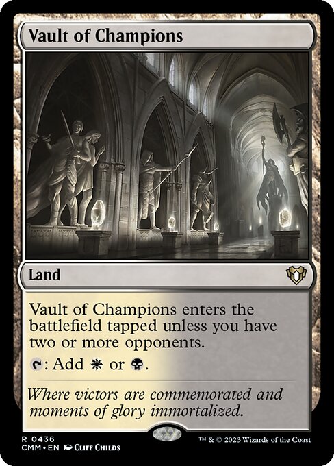Vault of Champions (Foil) - Commander Masters
