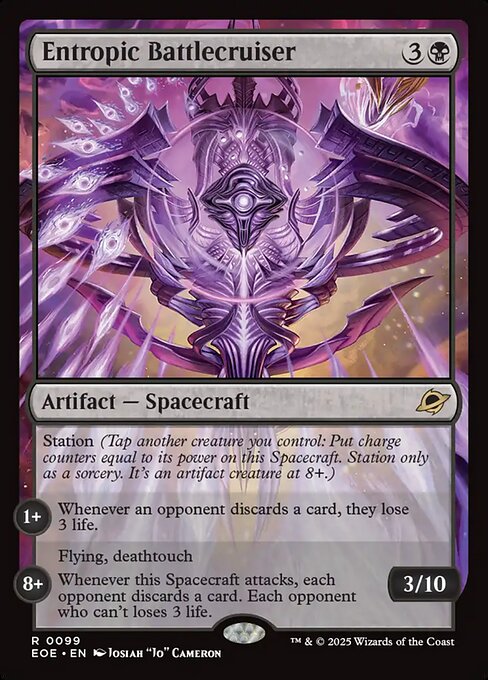 Entropic Battlecruiser (Foil) - Edge of Eternities
