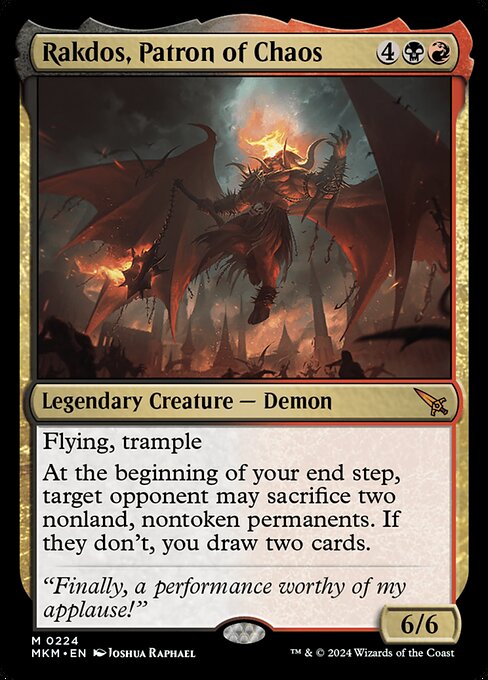 Rakdos, Patron of Chaos - Murders at Karlov Manor