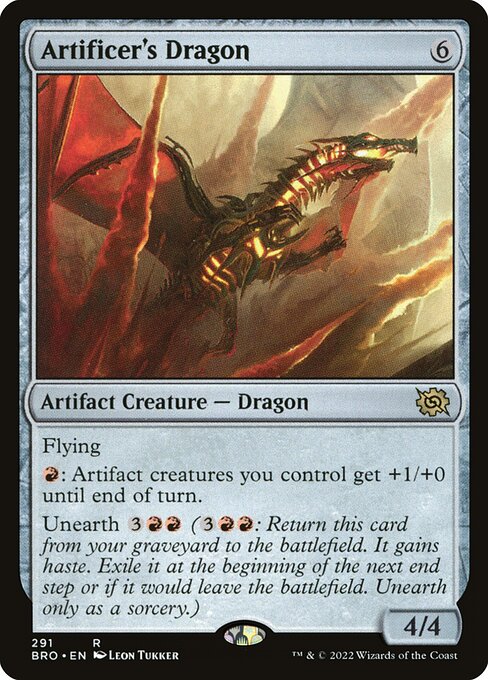 Artificer's Dragon - The Brothers' War