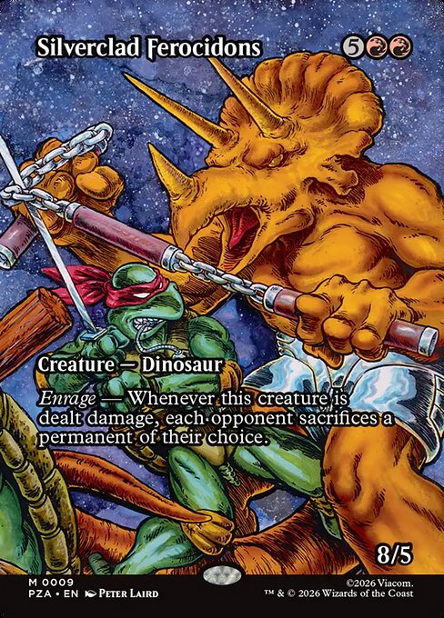 Silverclad Ferocidons (Borderless) - Teenage Mutant Ninja Turtles Source Material