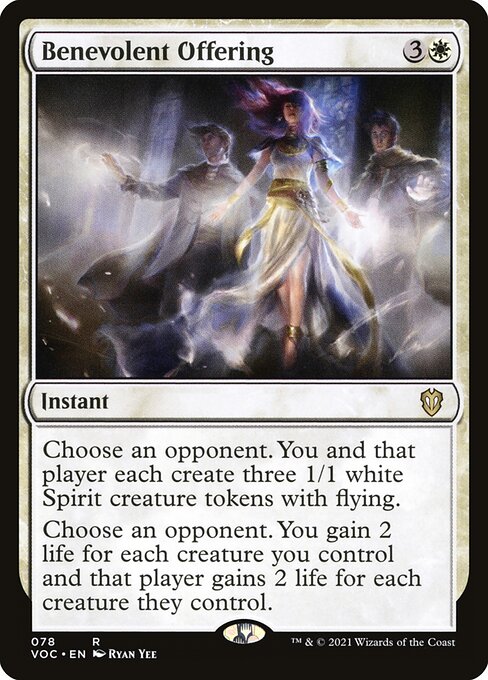Benevolent Offering - Commander: Innistrad: Crimson Vow