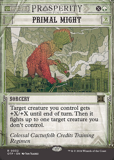Primal Might - Outlaws of Thunder Junction: Breaking News
