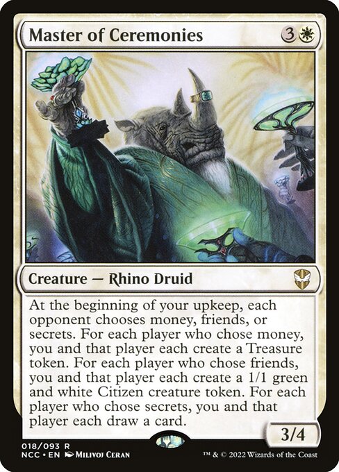 Master of Ceremonies - Commander: Streets of New Capenna