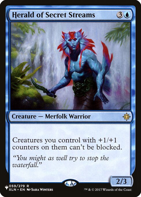 Herald of Secret Streams - The List Reprints